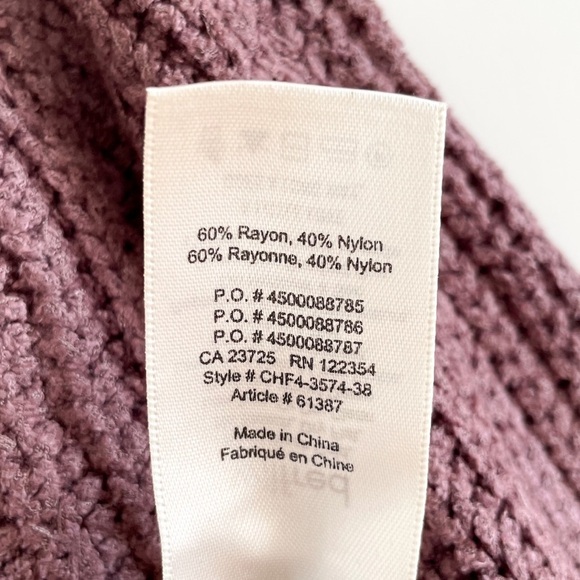 Wilfred Essential Chenille Sweater (Plum/mauve) - Picture 6 of 9